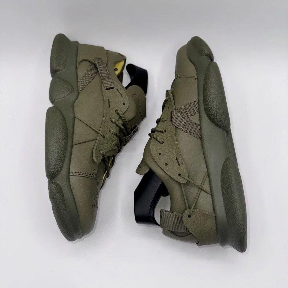 Camper Karst Sneakers Women's Size 7‎ EU 37 Moss Green Leather